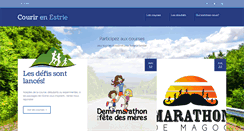 Desktop Screenshot of courirenestrie.com